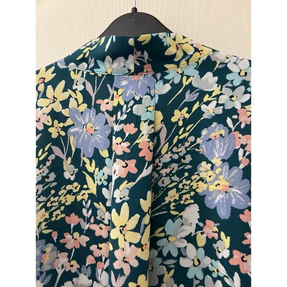 Investments Woman Tunic Plus Size 2X Blouse Shirt 3/4 Sleeve Caroline Green B35 - Picture 11 of 16